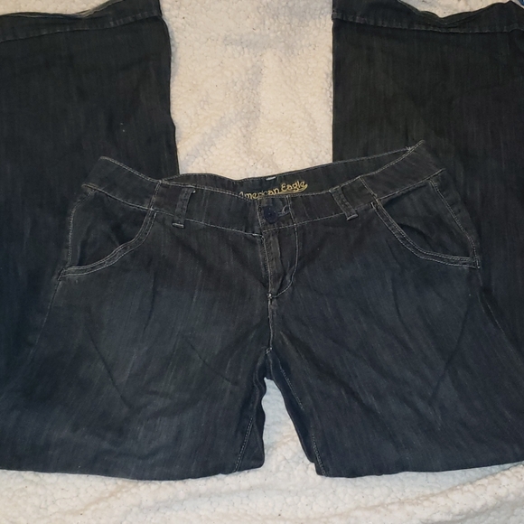 Rare A&E wide soft jeans size 10 reg - Picture 3 of 7